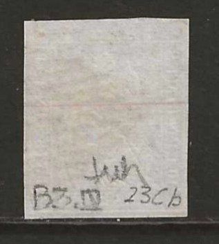 Tutti i francobolli: 1856: Strubel Nr. 23Cb mit Befund, KP 200.-- – Usato da Gümligen venduto da Geniusbuy 1