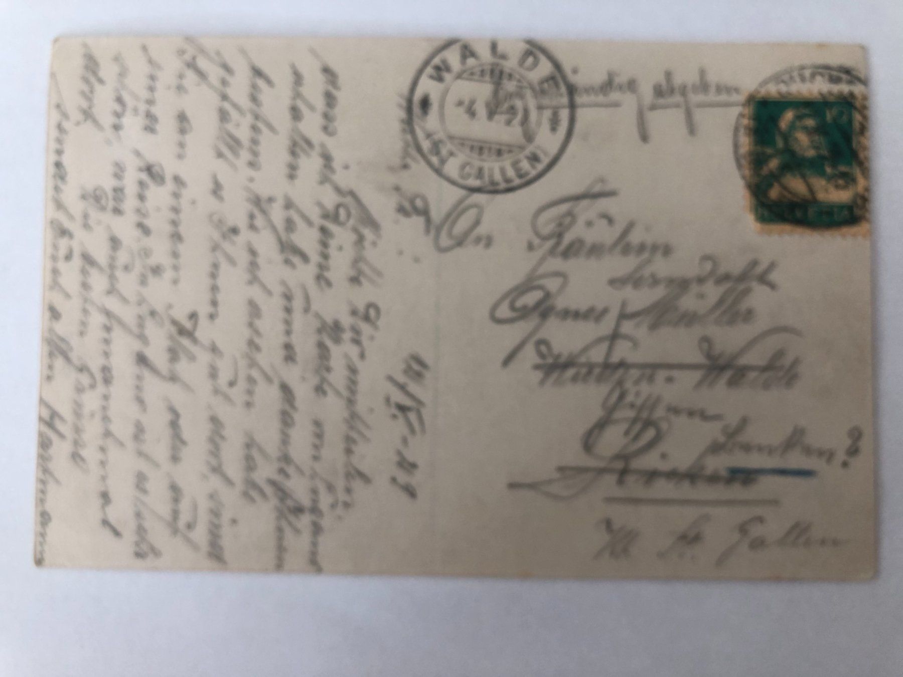 Cartoline postali: Buchs  (SG) 1929 – Usato da Pfäffikon ZH venduto da Waltoversand 1