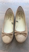 Damen Ballerinas beige Gr 38 neu 