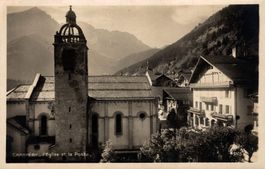 Champéry - l'Eglise et la poste