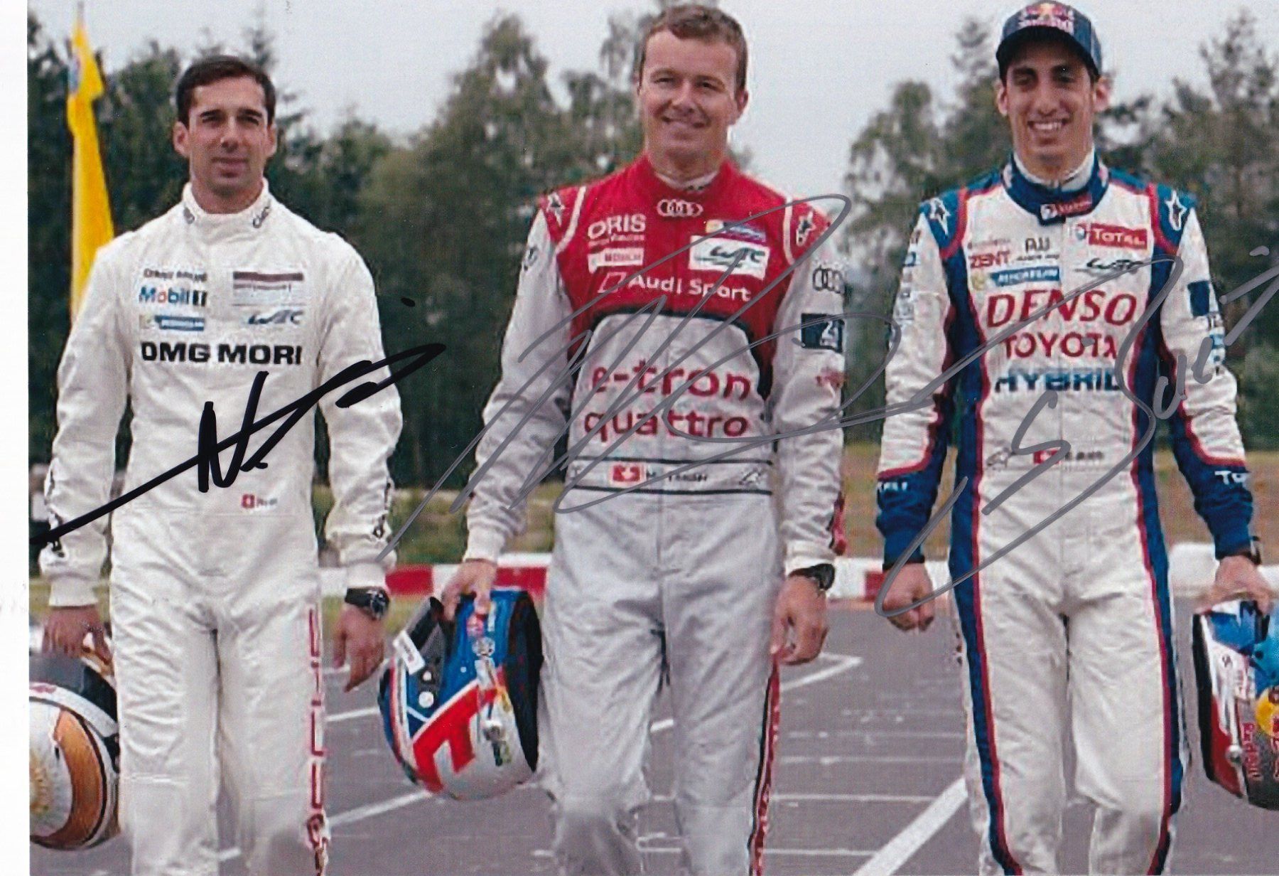 Autografi: Fässler/Jani/Buemi Le Mans 2014 – Usato da Grabs venduto da Sauber60