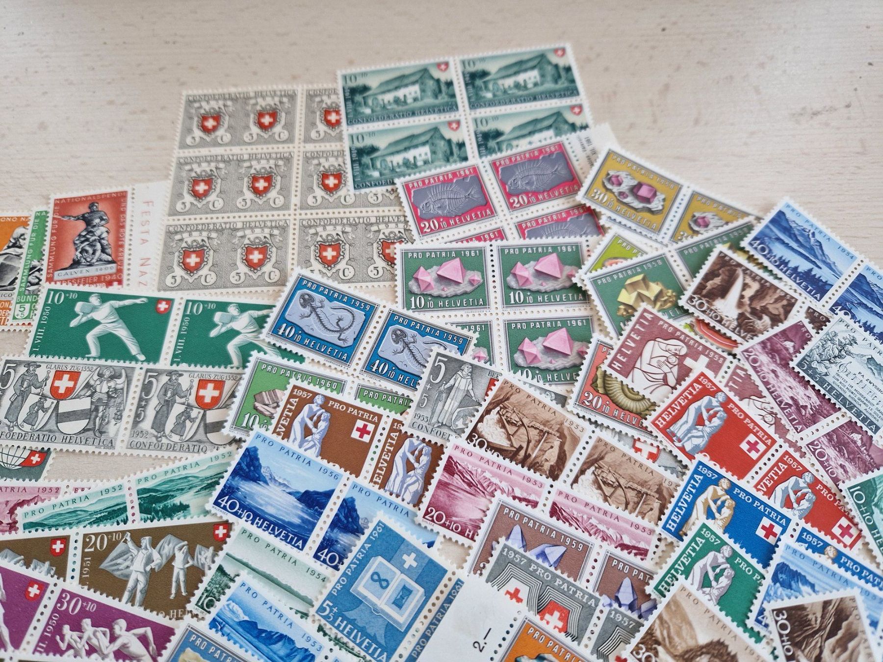Tutti i francobolli: PP Lot Postfrisch** inkl. Block, ab 1.- – Usato da Burgdorf venduto da Glossy01 4