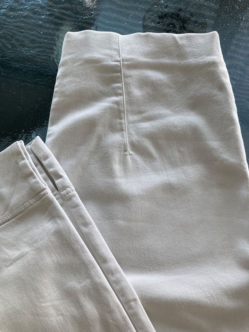 Pantaloni: SEDUCTIVE Damenhose Mod. SABRINA, Gr. 34, Sandfarbe, iconic – Usato da Zürich venduto da einefreude 1