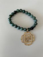 Bracelet Rita&Zia vert foncé