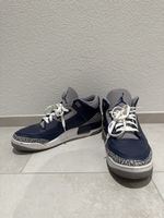 Nike Air Jordan 3 Retro blau Gr. 46
