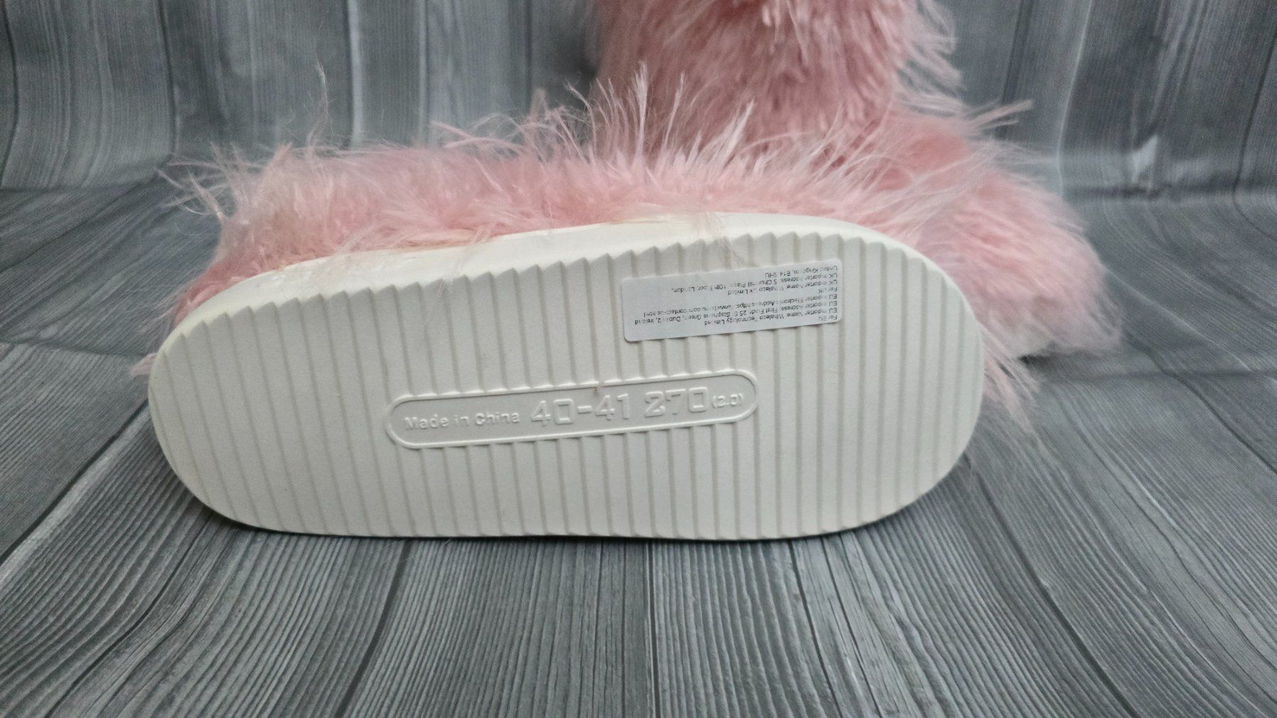 Damenschuhe: Rosa Fell-Boots - 40/41 - Fluffy Eyecatcher – Neu (gemäss Beschreibung) aus Thalwil von VitaMini 4