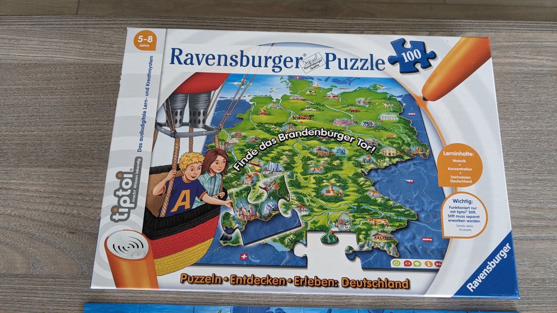 Tiptoi Puzzle: Ravensburger Puzzle - tiptoi - Deutschland – Usato da Staufen venduto da Fleby84 1