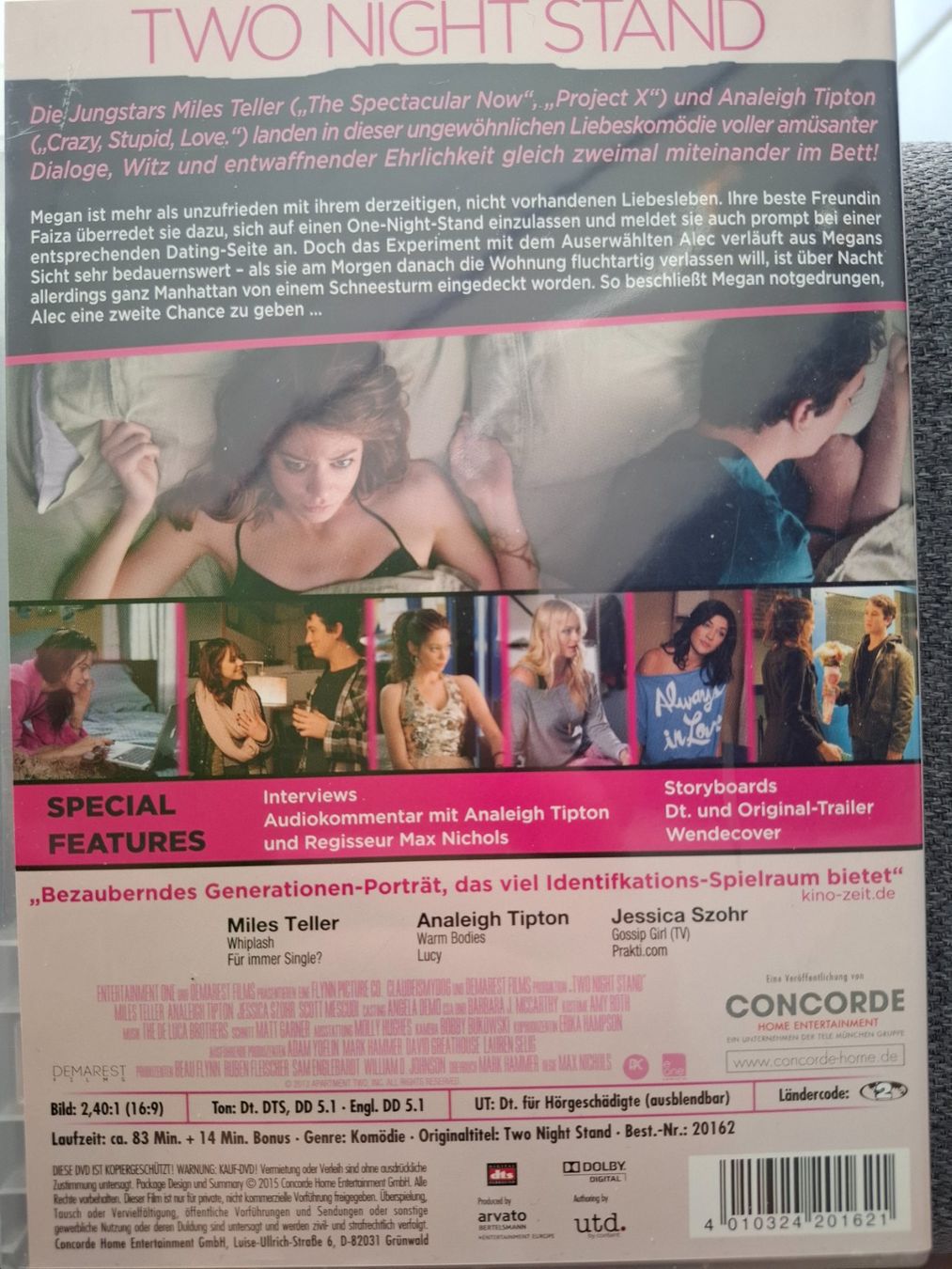 Tutti i DVDs: DVD Two night stand – Usato da Eiken venduto da Lashar 1