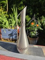  Mid-Century Perletinn Zinnkanne / Vase – Norwegen Brutalist