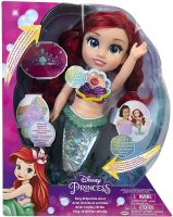 Disney Princess Sing- & Glitzer-Arielle Funktions Puppe 35cm