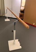Profi-Ballettstange, fahrbar & höhenverstellbar – Esche