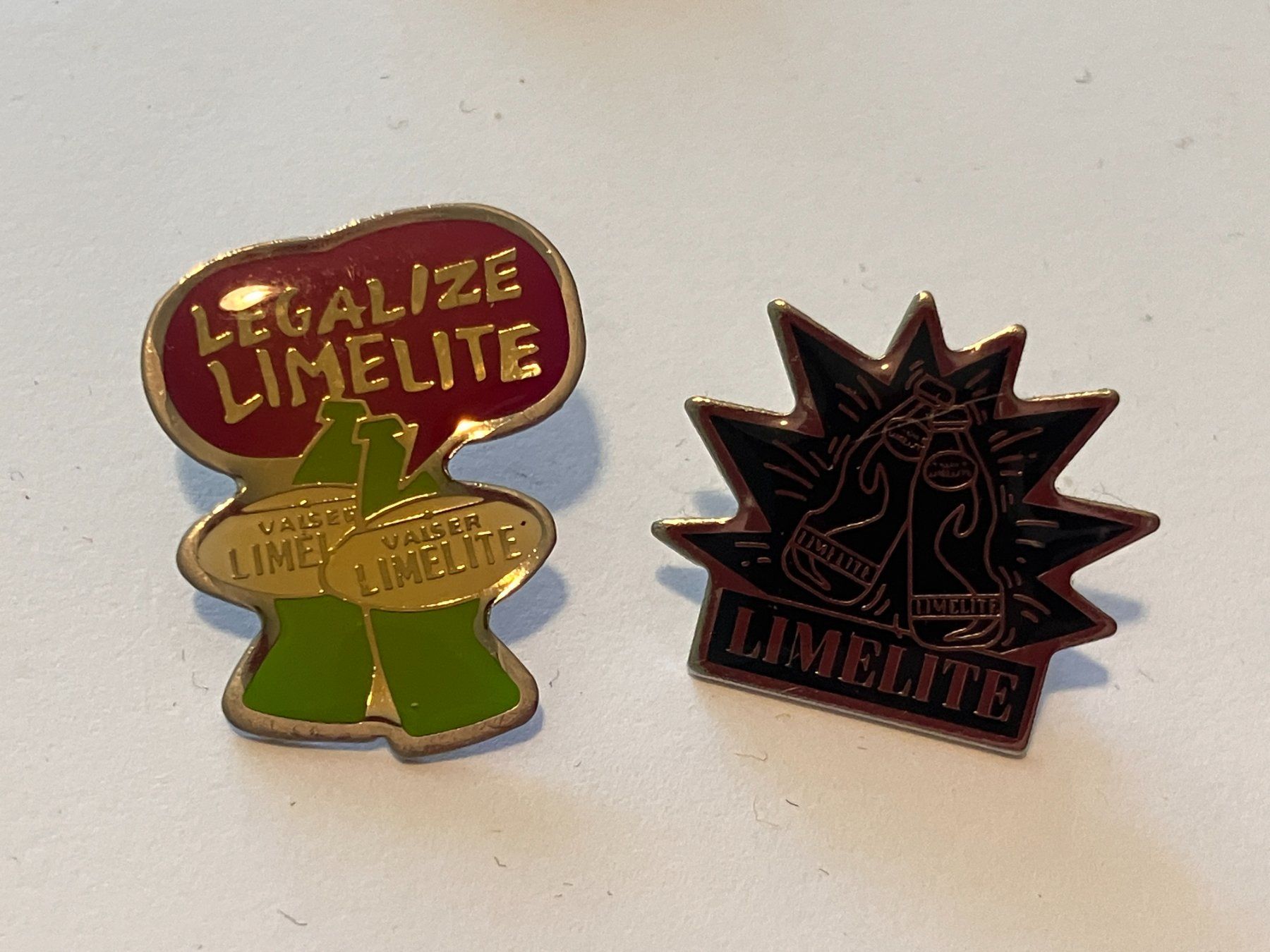 Plaquettes & Badges: 2 Pin Limelite Valser – D'occasion à Basel par djwwpp