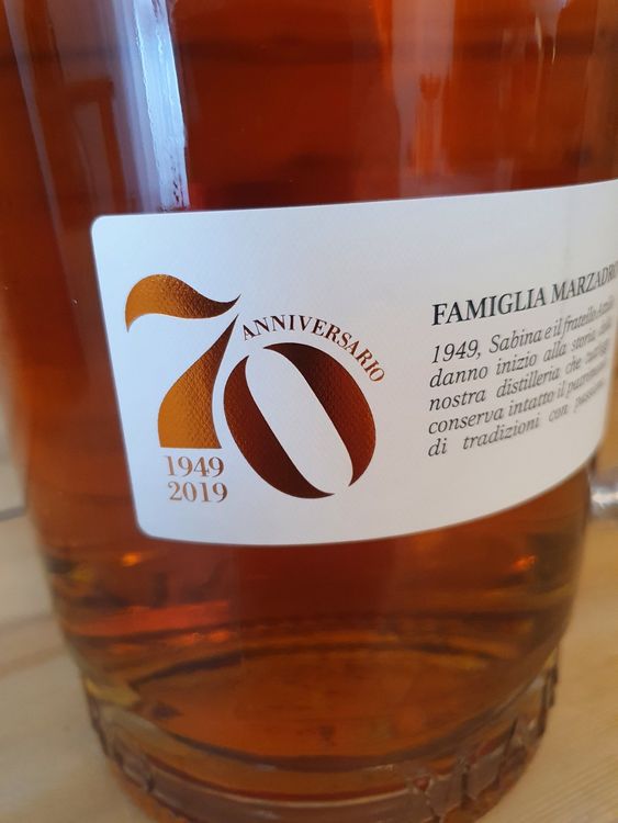 4,5 LITER-FLASCHE: GRAPPA LE DICIOTTO LUNE MIT HAHNEN (Neu und ...