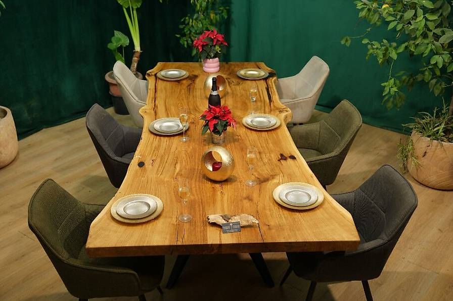 Tavoli: Wunderschöner Eichenesstisch - Jedes Detail ein Blickfang – Usato da Walchwil venduto da Swissdesign_Haag 3