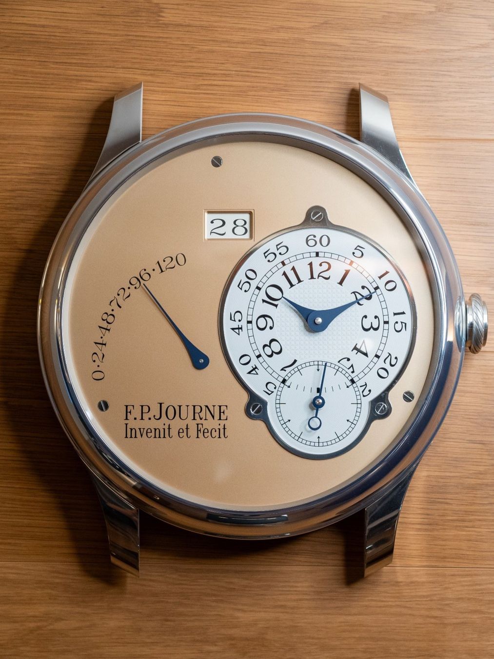 Orologi da terra & Orologi da parete: Wall clock FP Journe OCTA Reserve de marche NOS – Nuovo e nell'imballaggio originale da Genève venduto da aspaklariacollection
