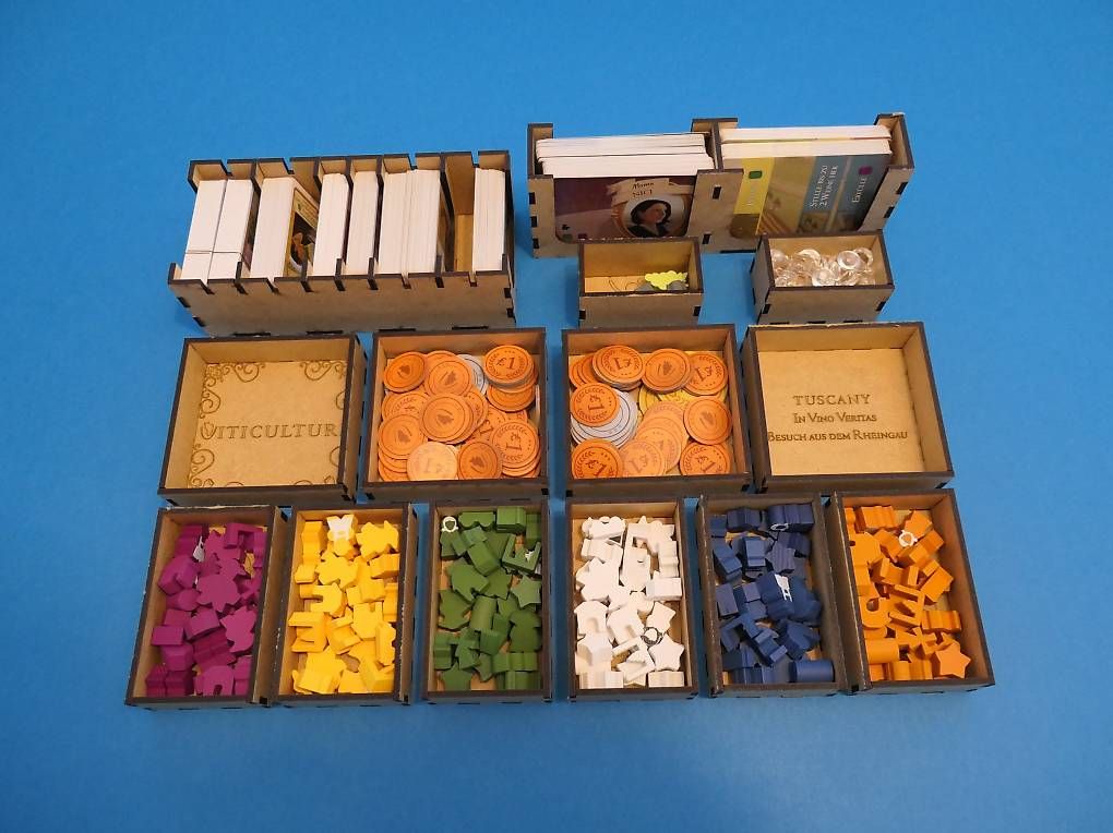 Spiele: Brettspiel Insert - Viticulture – Neu (gemäss Beschreibung) aus Brunnen von ronnyvorbrodt 1