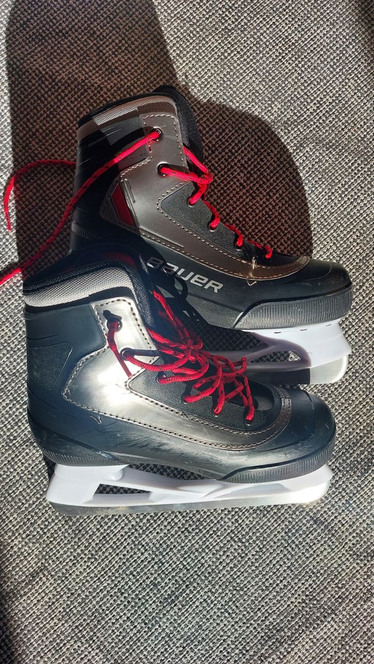 Bauer Schlittschuhe: Hockeyschuhe Bauer Expedition Junior 3 Grösse 35.5 – Gebraucht aus Zürich von tham 1