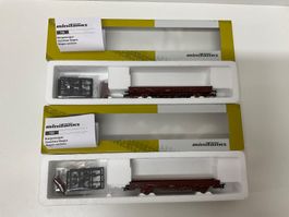Roco, Minitanks 2x 788 Güterwagen, Top Zustand, Neuwertig