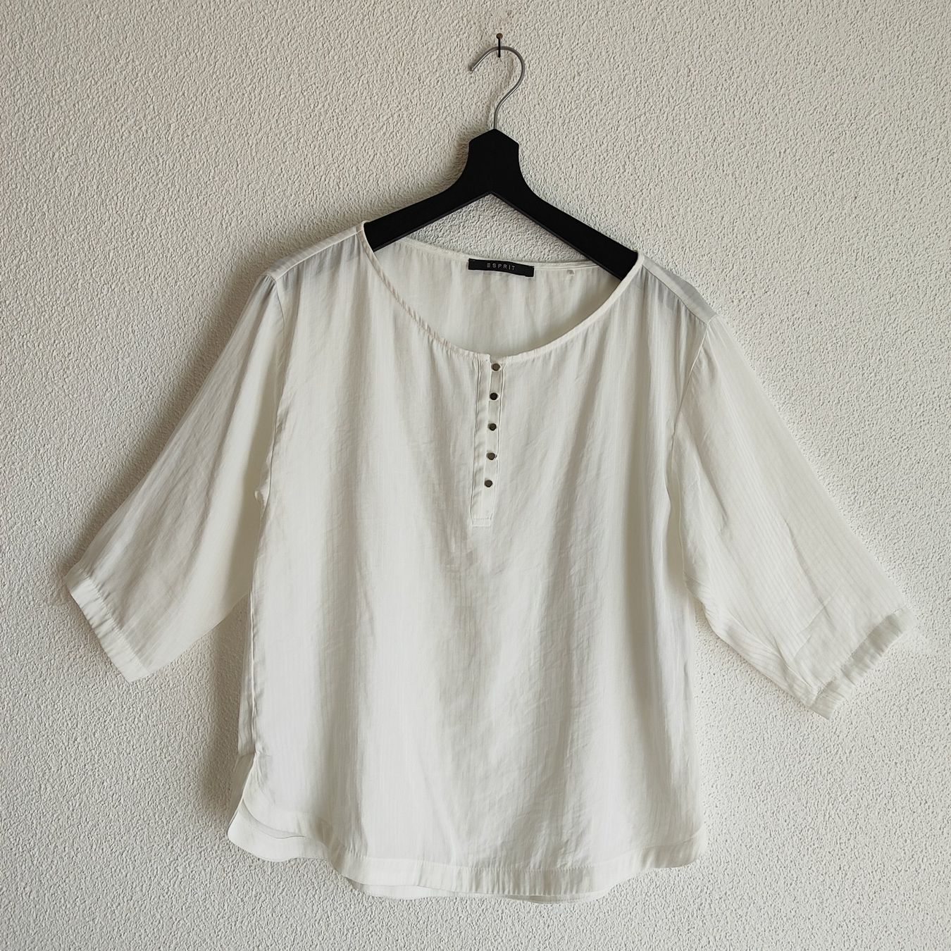 Esprit Camicette: Damenbluse von Esprit, weiss, neu – Nuovo (secondo la descrizione) da Ruetihof venduto da Sunny-Summer