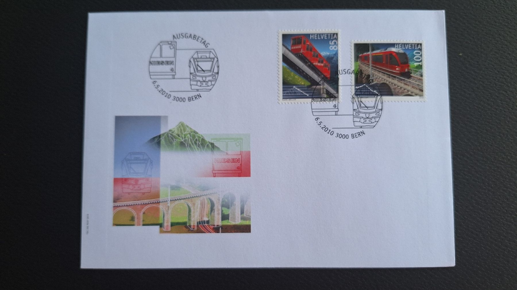 Tutti i francobolli: 2010,Nr.1349-1350,FDC – Nuovo (secondo la descrizione) da Pratteln venduto da walti-6060