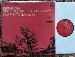 Beethoven Quartetto Italiano – Streichquartett A-Moll LP 🛀