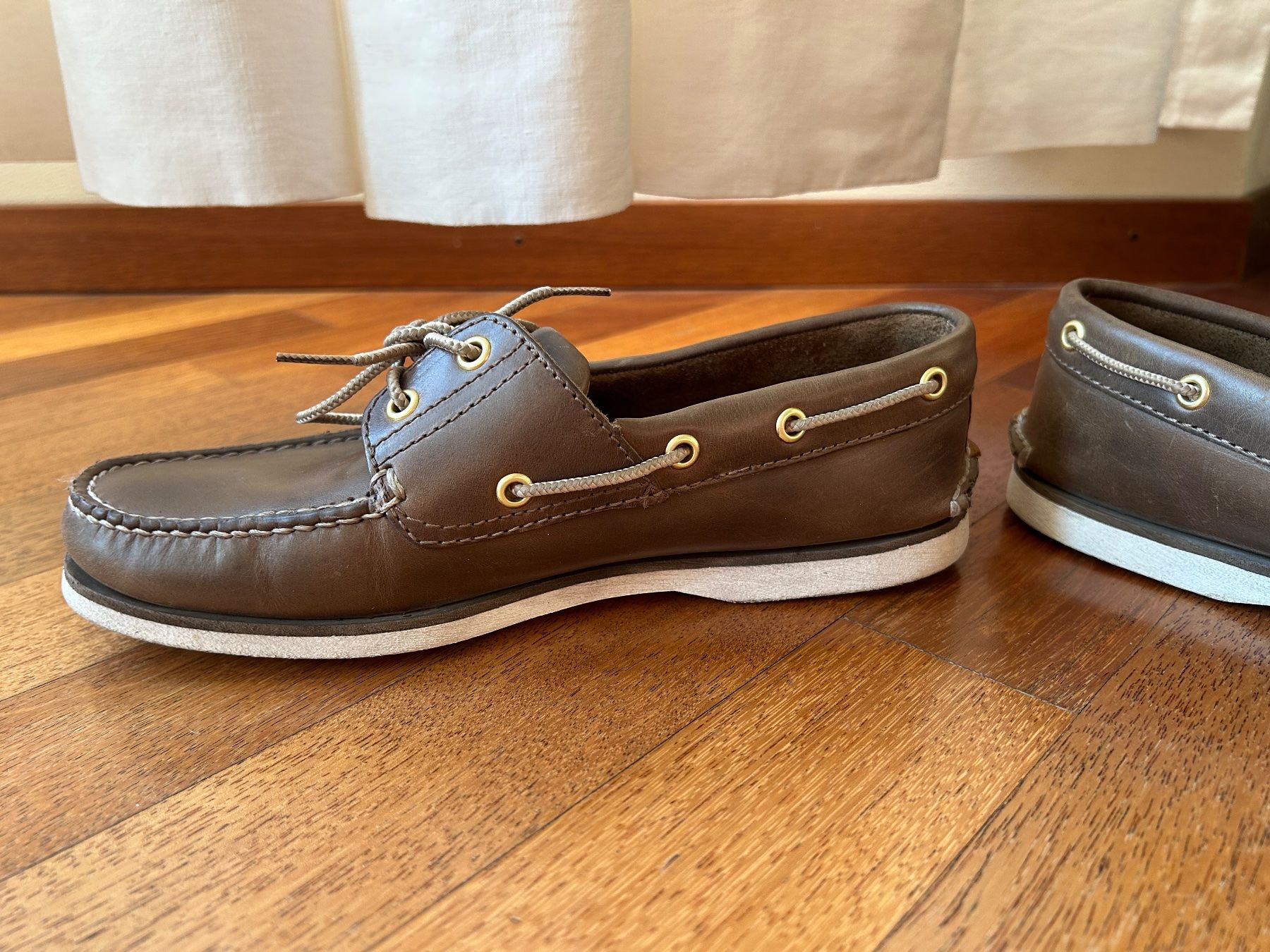 Timberland Herrenschuhe: Timberland Leder Mokassins Gr. 40 - Braun – Gebraucht aus Zürich von mar_st77 3