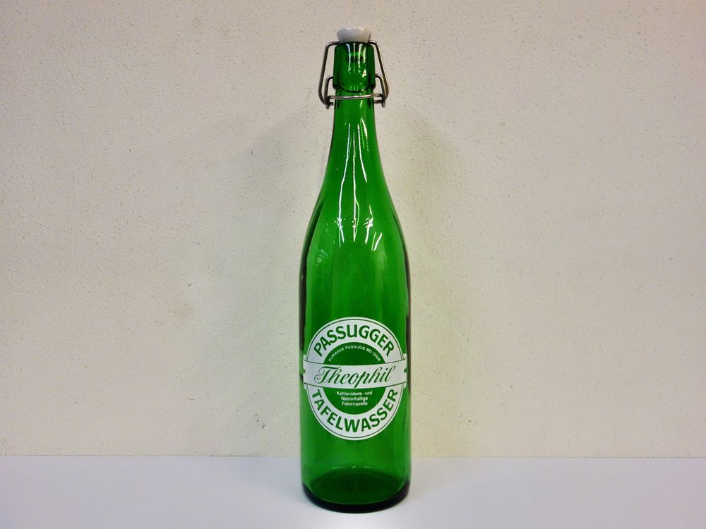 Flasche PASSUGGER TAFELWASSER MINERALQUELLE PASSUGG 1972 '72 (Gebraucht ...