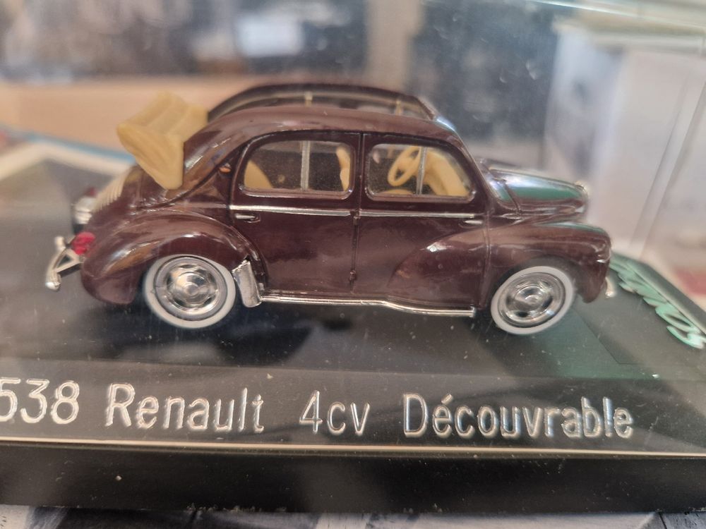 Rarer Renault 4CV Découvrable 1:43 ovp (Neu (gemäss Beschreibung)) in