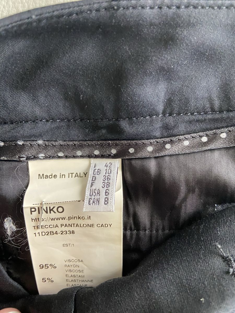Pantaloni: Pinko Capri 3/4 Hose Gr S – Usato da Horgen venduto da smlecnik78 1