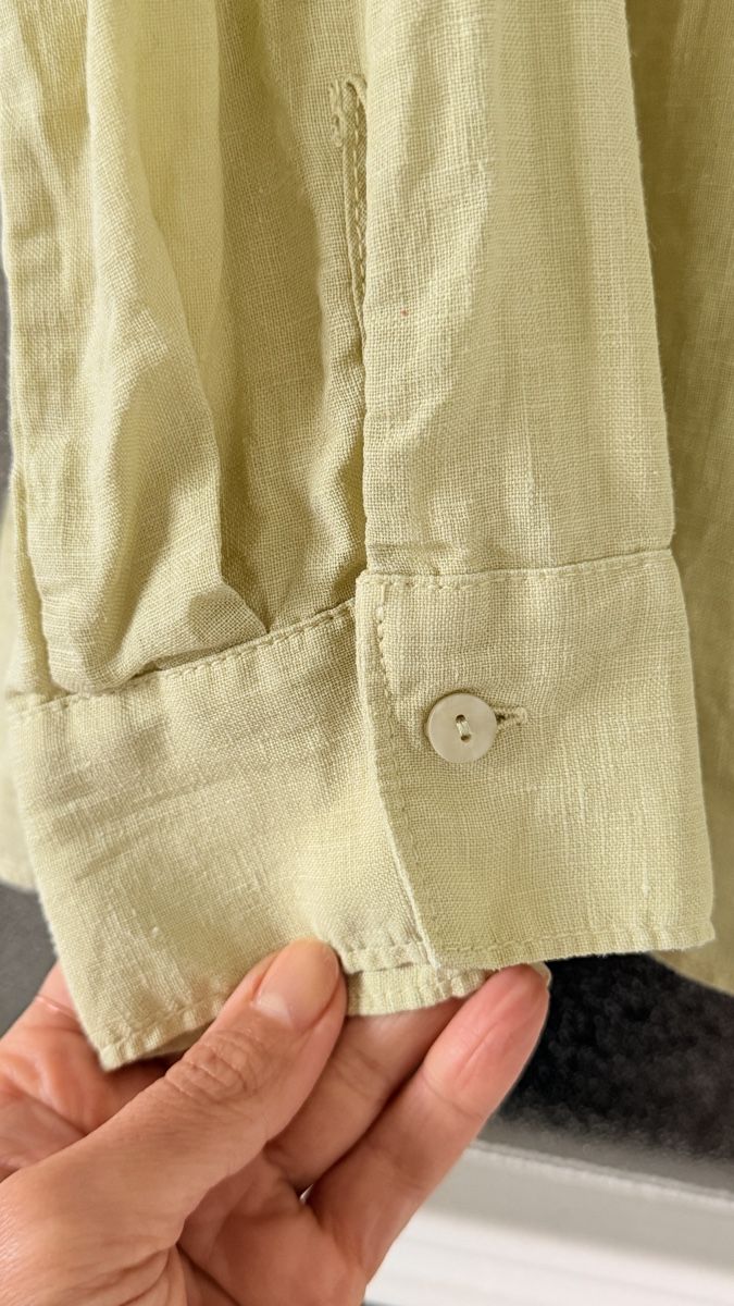 Massimo Dutti Blusen: Chemisier lin Massimo Dutti vert clair taille 38 – Gebraucht aus Bulle von LeMoleson 2