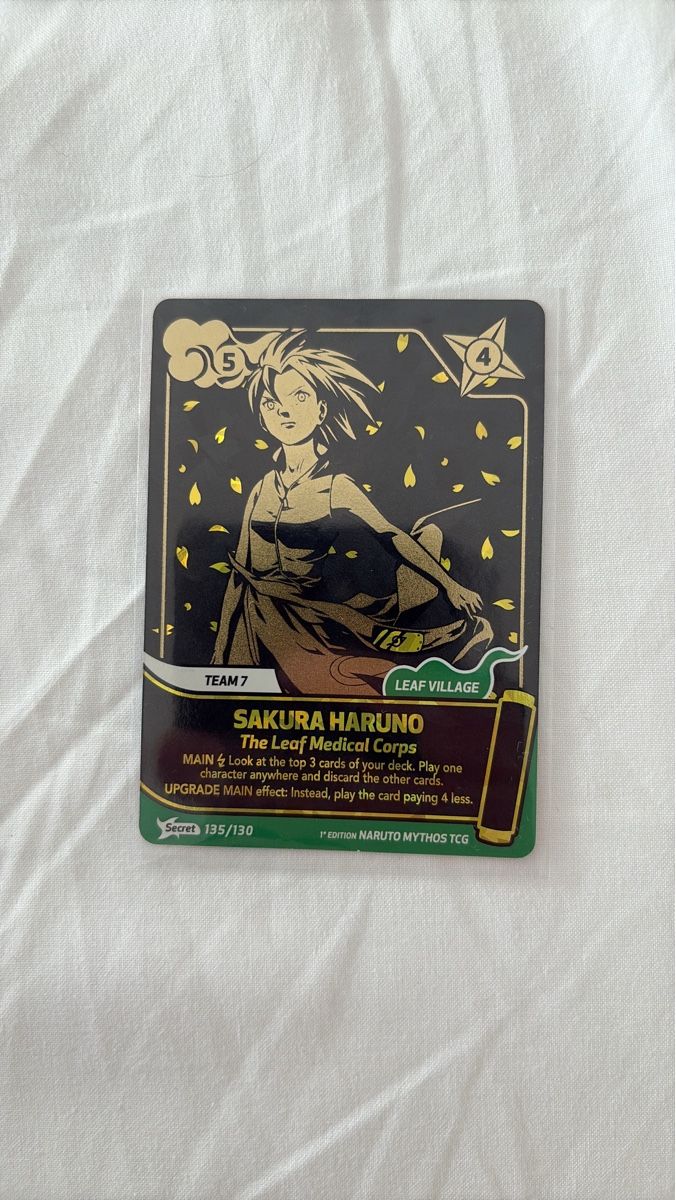 Carte collezionabili: Sakura Haruno Mythos TCG 1st Edition – Nuovo (secondo la descrizione) da zuchwil venduto da Niki_HDx