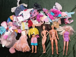 Puppen Set Barbie und Ken mit viel Zubehör gebraucht