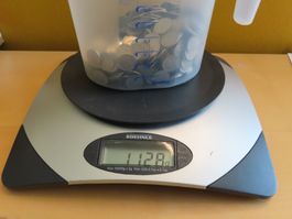 1128 Gramm alte 5-Räppler (div. Jahrgänge)