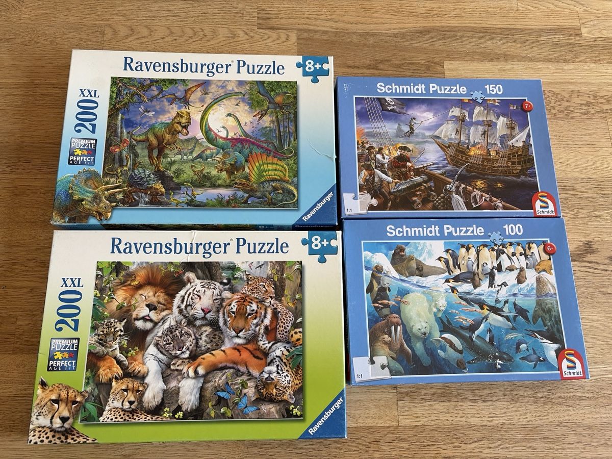 Ravensburger Puzzles: 4 Puzzles Ravensburger und Schmidt gebraucht – D'occasion à Fisibach par Fisisale