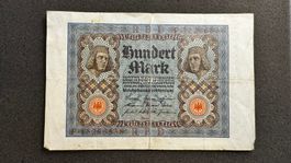 Banknote 100 Mark Deutschland 1920