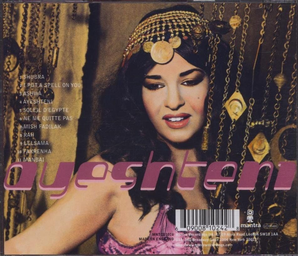 CD: Natacha Atlas     Ayeshteni  2001 – Usato da Forch venduto da Haui2 1