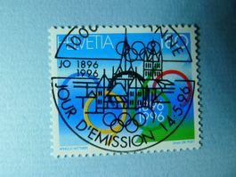 1996 100 Jahre olympische Spiele 895 ET Vollstempel