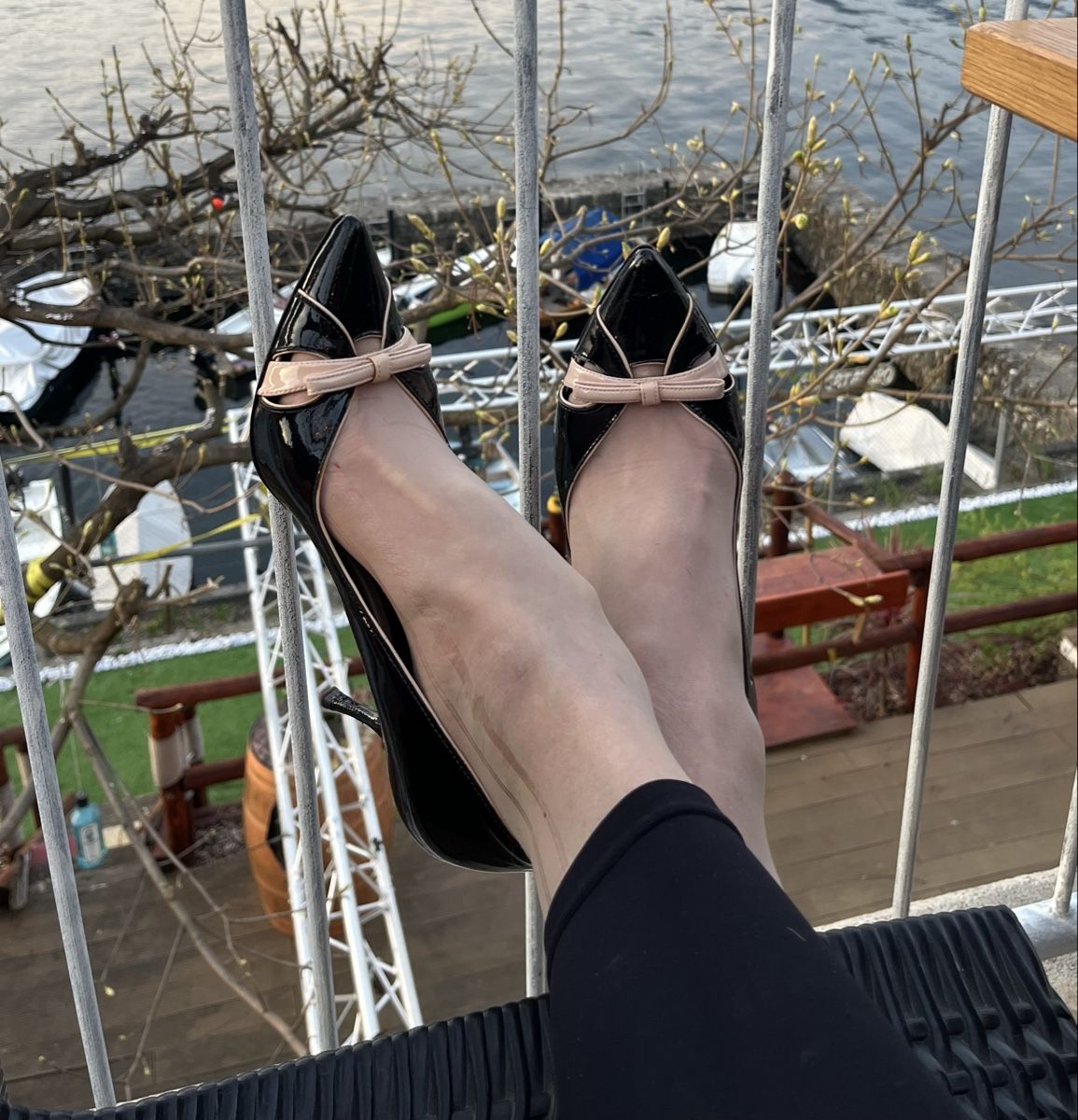 Scarpe da donna: 1 Paar Pumps, Lackleder, Gr. 39,5 – Nuovo (secondo la descrizione) da Zürich venduto da Jeniffer1 4