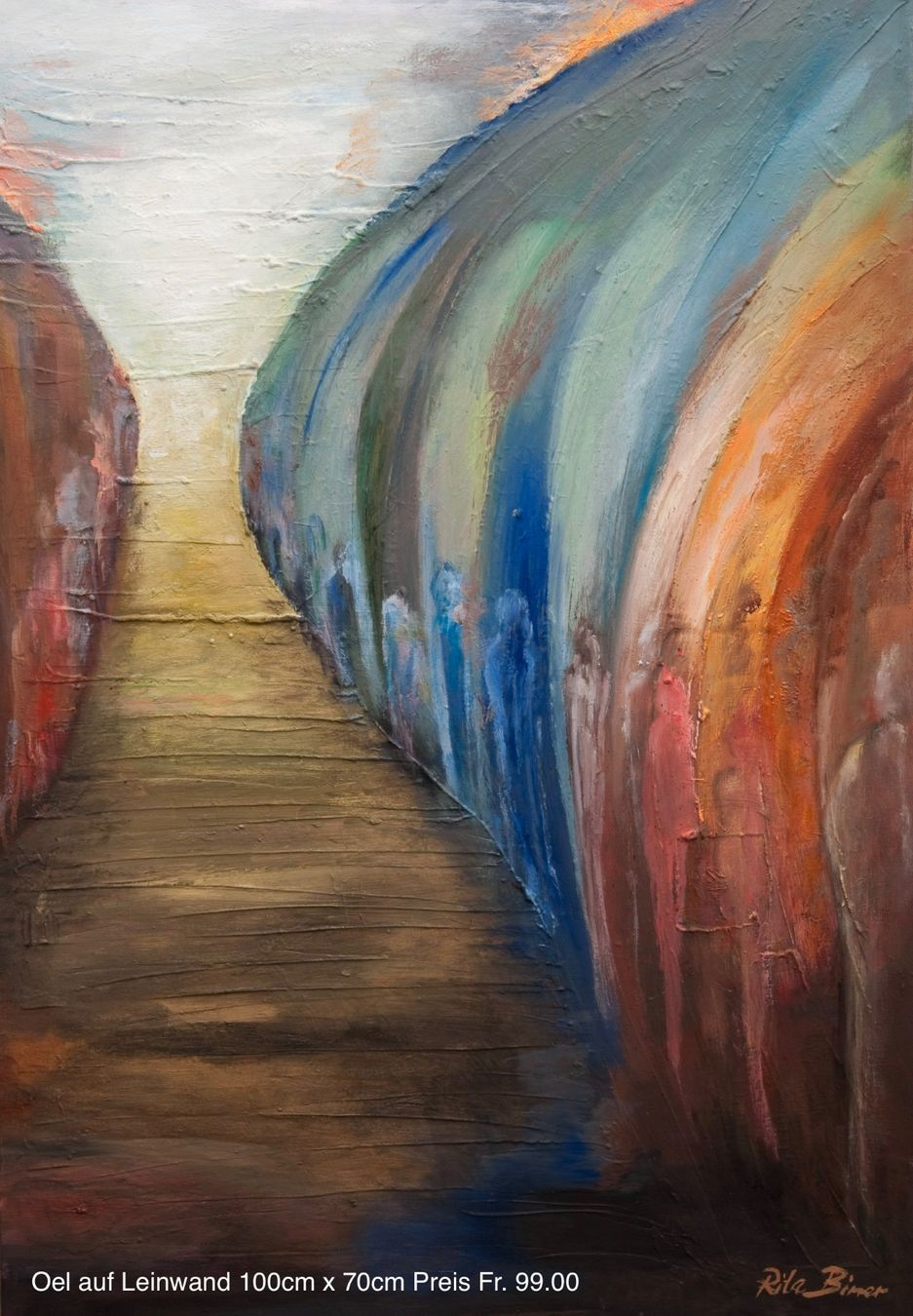 Gemälde: Original Kunstwerk Acryl oder Öl auf Leinwand – Neu (gemäss Beschreibung) aus Emmenbrücke von harrer1 8