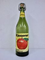alte Flasche KIESENER APFELSAFT MOSTEREI KIESEN