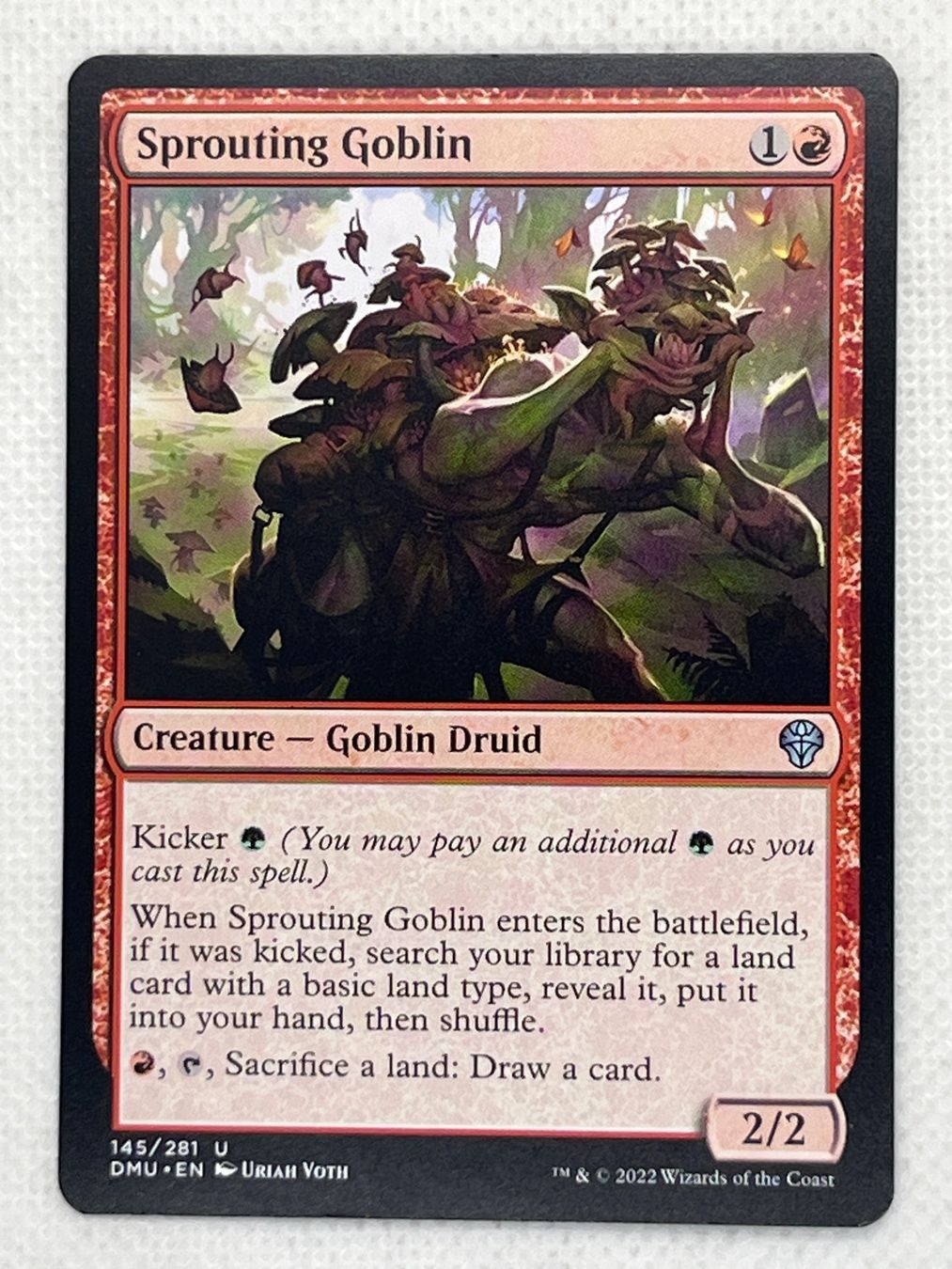 Magic The Gathering Carte collezionabili: Magic: The Gathering - Sprouting Goblin - Selten - Neuwertig – Usato da Hinterkappelen venduto da Kim1992
