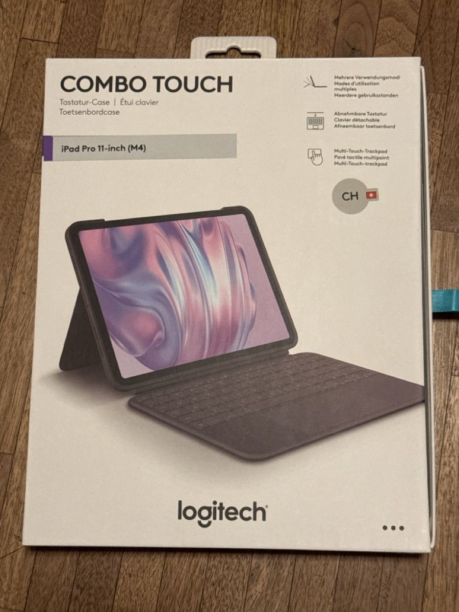 Logitech Tastiere: Logitech Combo Touch Tastatur - iPad Pro 11" M4 - gebraucht – Usato da Erlenbach ZH venduto da lberli