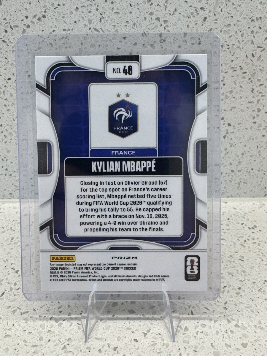Panini Carte collezionabili: Kylian Mbappé Prizm Wave  – Usato da Zollikofen venduto da Bebby12 1