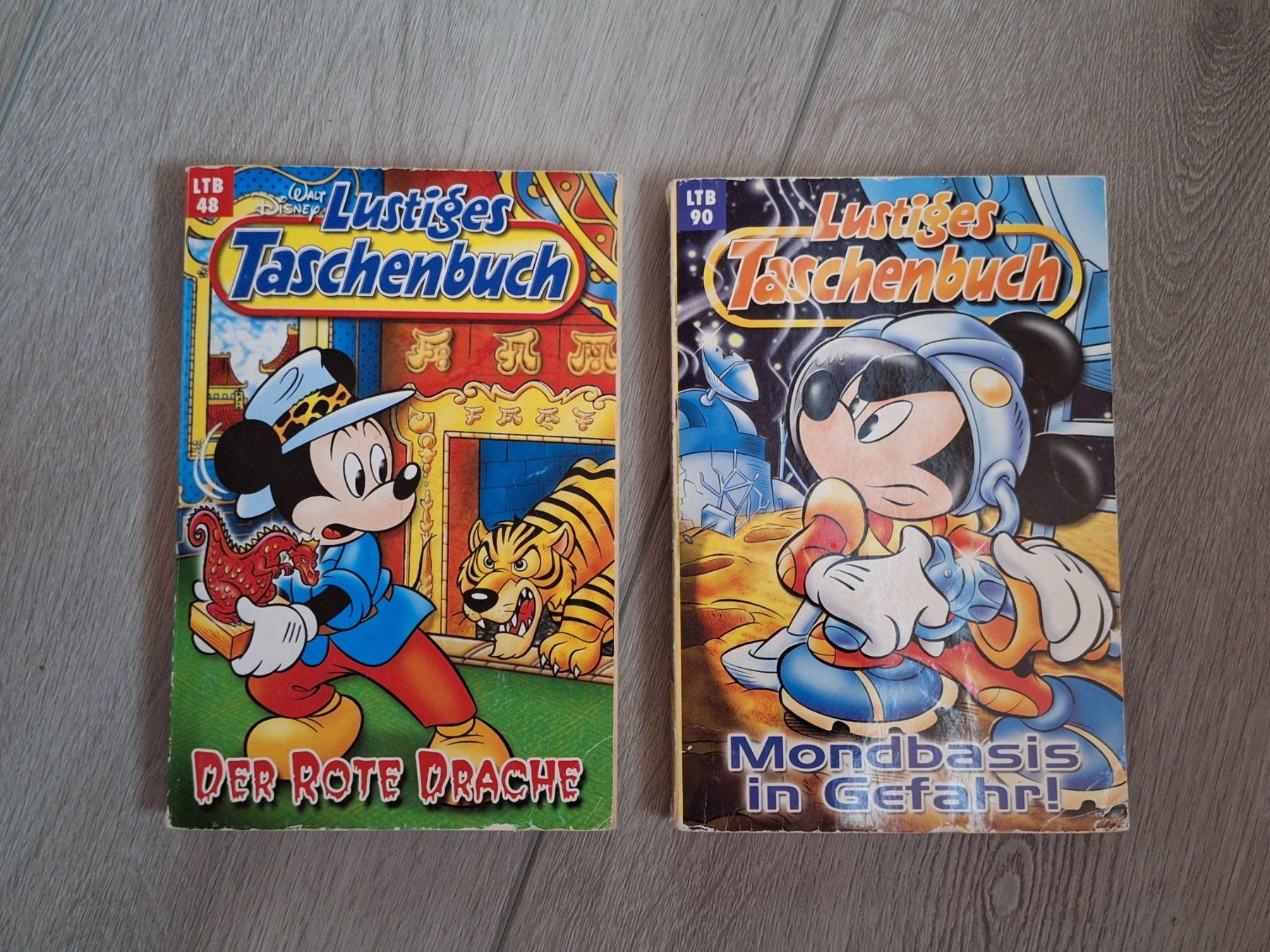 Fumetti: Lustiges Taschenbuch 48 + 90 – Usato da Niederglatt ZH venduto da Bobsli