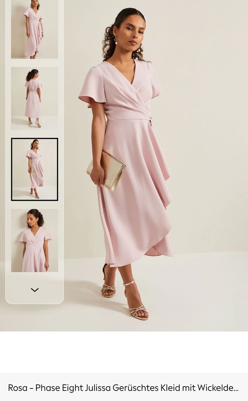 Phase Eight Vestiti: Phase Eight Wickelkleid Hellrosa Julissa • Gr. 38 – Nuovo (secondo la descrizione) da Forch venduto da nadinepalermo