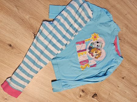 Paw Patrol Schlafanzug blau gestreift Grösse 98/104