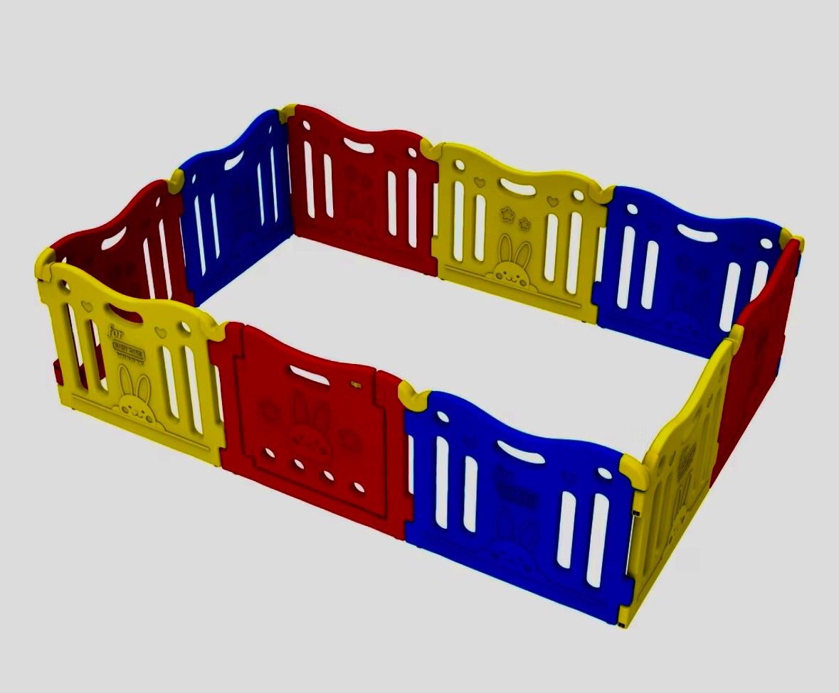 Box & Barriere di sicurezza: Babycare Playpen 10 multi-color panels – Usato da Winterthur venduto da ems_9gwc 2