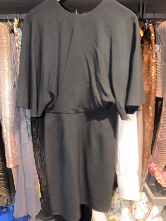 Saint Laurent Damen Kleid open back