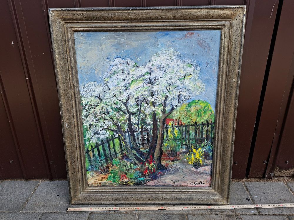 Monee Olgemalde Baum