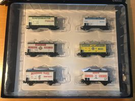 Liliput SBB Bier Kühlwagen 6-teiliges Set (Originalinhalt)